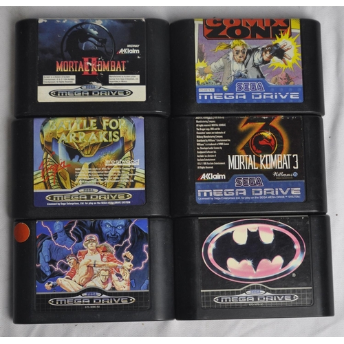 119 - 20 SEGA MEGA DRIVE CARTRIDGES INCLUDING STREETS OF RAGE 2, FATAL FURY AND SUPER BUBBLE BUBBLE