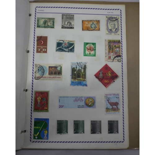 182 - 2 WWF FILES OF 1st DAY COVERS, 6 STAMP ALBUMS COINTAING STAMPS