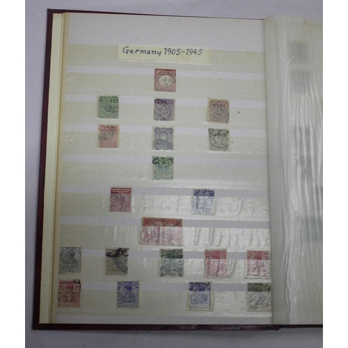 182 - 2 WWF FILES OF 1st DAY COVERS, 6 STAMP ALBUMS COINTAING STAMPS