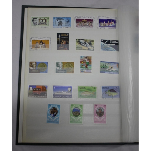 182 - 2 WWF FILES OF 1st DAY COVERS, 6 STAMP ALBUMS COINTAING STAMPS