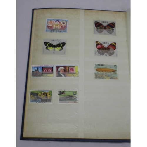 182 - 2 WWF FILES OF 1st DAY COVERS, 6 STAMP ALBUMS COINTAING STAMPS