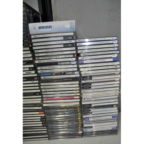 190 - BOX OF COMPACT DISCS - MAINLY CLASSICAL MUSIC