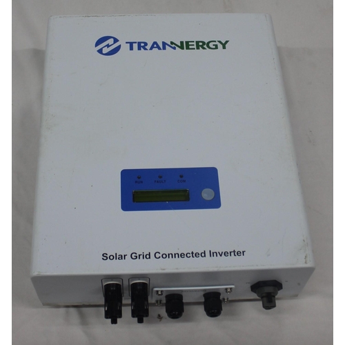 144 - TRANNERGY SOLAR GRID CONNECTED INVERTER WITH BRACKET AND INSTRUCTIONS