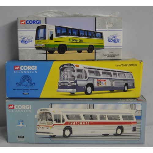 255 - TRAY OF DIE CAST MODEL BUSES