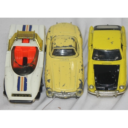 268 - VARIOUS DIE CAST MODELS INCLUDING CORGI, MATCHBOX, LESNEY