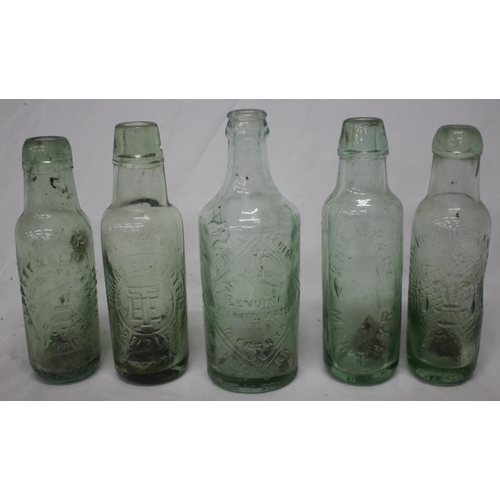 303 - VARIOUS GLASS BOTTLES