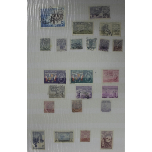 346 - 3 STAMP ALBUMS CONTAINING STAMPS