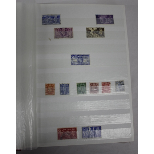 346 - 3 STAMP ALBUMS CONTAINING STAMPS