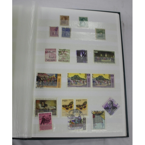 346 - 3 STAMP ALBUMS CONTAINING STAMPS