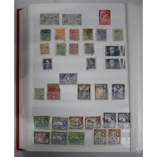 346 - 3 STAMP ALBUMS CONTAINING STAMPS