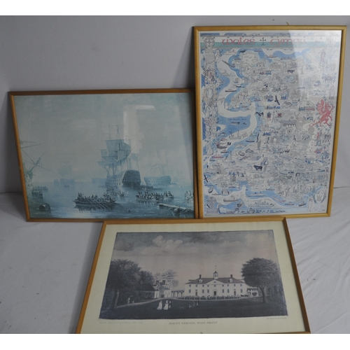 15 - VARIOUS FRAMED PRINTS