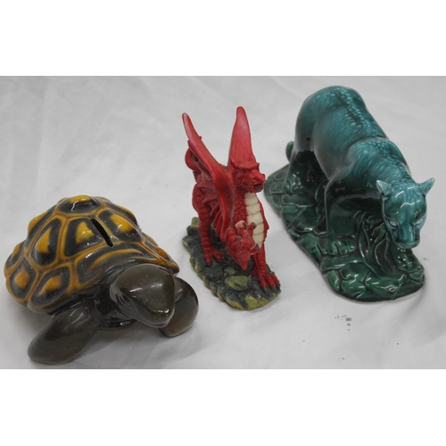 39 - VARIOUS ANIMAL ORNAMENTS