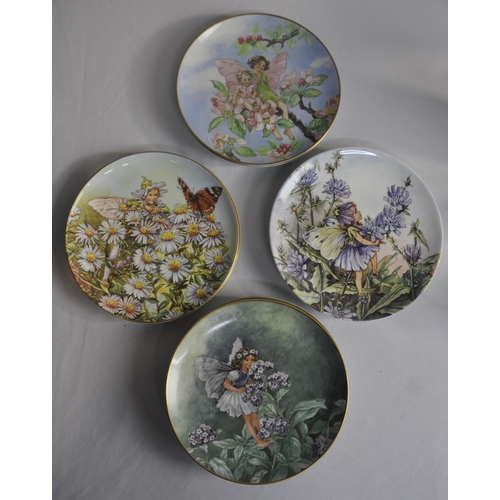 61 - SET OF FAIRY PLATES AND FAIRY ORNAMENTS