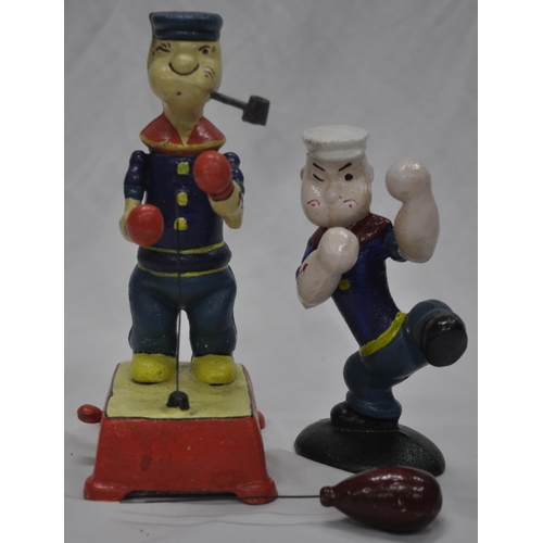 64 - POPEYE BOXING AND KUNG FU FIGURE