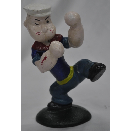 64 - POPEYE BOXING AND KUNG FU FIGURE