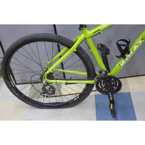 78 - M TRAX GRABEN 20 18 SPEED MOUNTAIN BIKE WITH FRONT SHOCKS AND FRONT DISC BRAKES 18