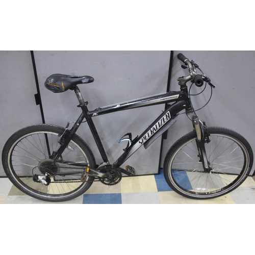 85 - SPECIALIZED HARD ROCK 24 SPEED MOUNTAIN BIKE WITH FRONT SHOCKS 21