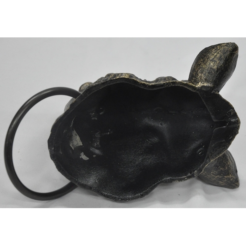 98 - BOAR HEAD WITH METAL RING