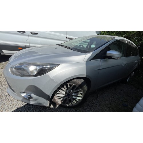 100 - FORD FOCUS TDCi 115 ZETEC - REGISTRATION NUMBER KP63 CSO        1600cc, SILVER, DIESEL, MANUAL, HATC... 