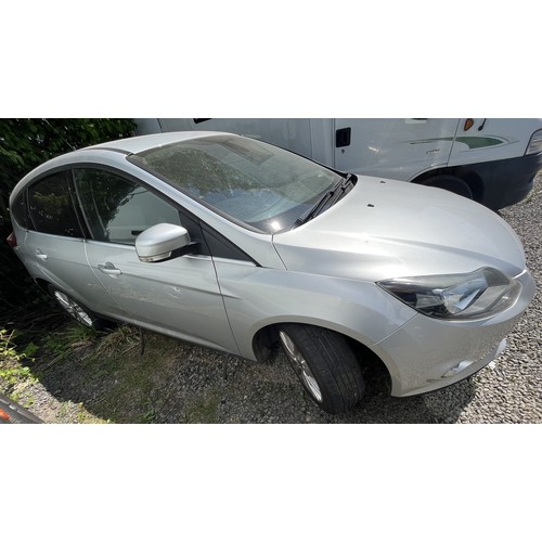 100 - FORD FOCUS TDCi 115 ZETEC - REGISTRATION NUMBER KP63 CSO        1600cc, SILVER, DIESEL, MANUAL, HATC... 