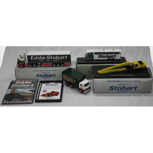 124 - VARIOUS STOBART DIE CAST MODELS