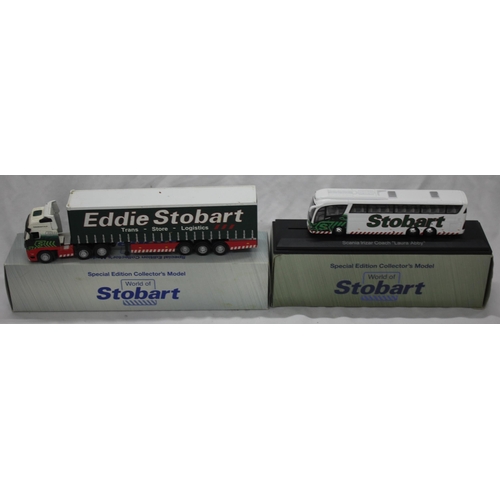 124 - VARIOUS STOBART DIE CAST MODELS