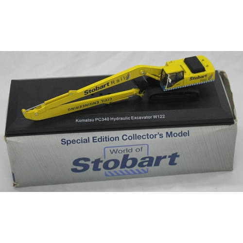 124 - VARIOUS STOBART DIE CAST MODELS