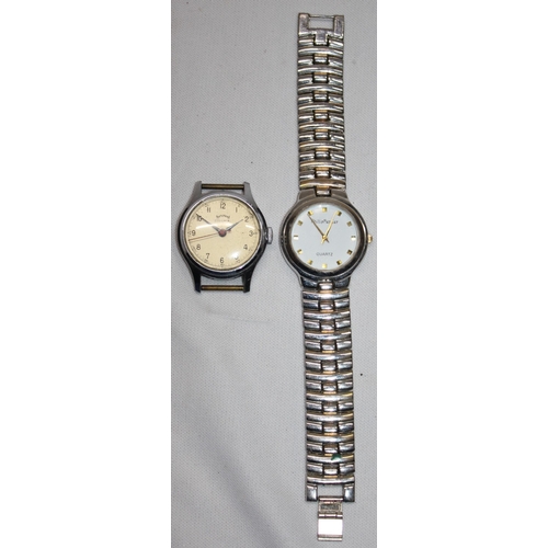 441 - 3 GENTS WRIST WATCHES - RAKETA, PHILIP MERCIER AND SERVICES COLONIAL (NO STRAP)