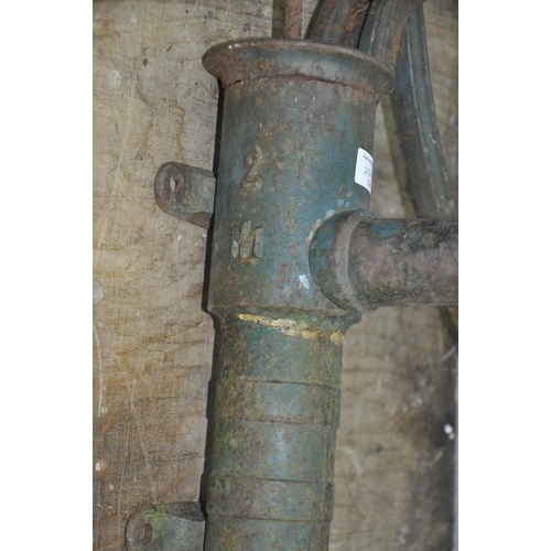 19 - CAST IRON WATER HAND PUMP