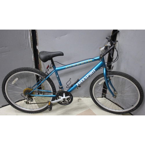 22 - 2 MOUNTAIN BIKES - FREE SPIRIT 15 SPEED MOUNTAIN BIKE 16