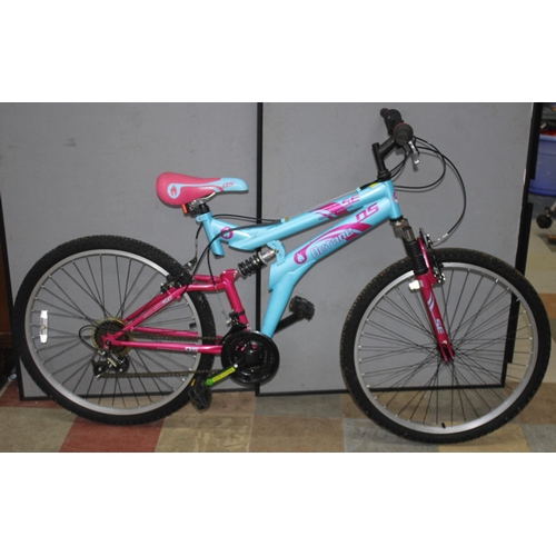 23 - 2 MOUNTAIN BIKES - OCTANE SE DUAL SUSPENSION MOUNTAIN BIKE AND APOLLO SLANT 18 SPEED MOUNTAIN B... 