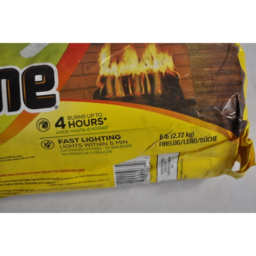 51 - 4 PACKS OF DURAFLAME FIRE LOGS (2.72KG)