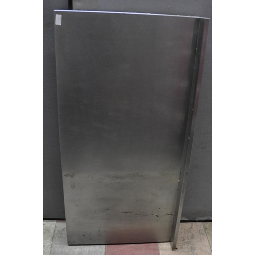 102 - NARROW STAINLESS STEEL TROLLEY 20