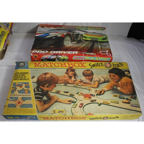 135 - 4 BOXED RACETRACK GAMES