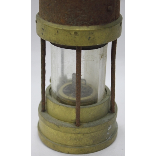 160 - MINER'S LAMP STAMPED 75