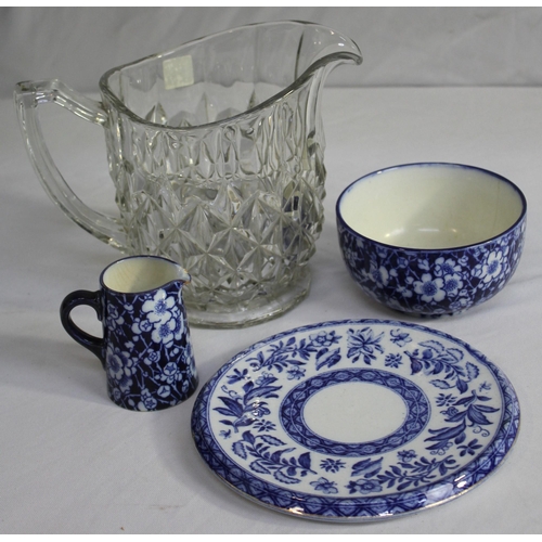 173 - BLUE AND WHITE CHINA INCLUDING PART DINNER SERVICE