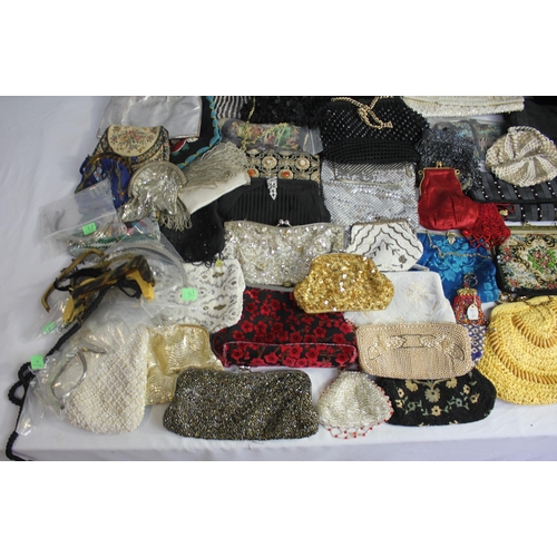 184 - VARIOUS VINTAGE HANDBAGS