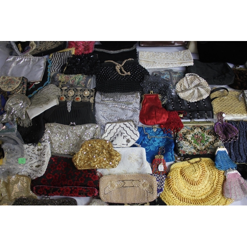 184 - VARIOUS VINTAGE HANDBAGS