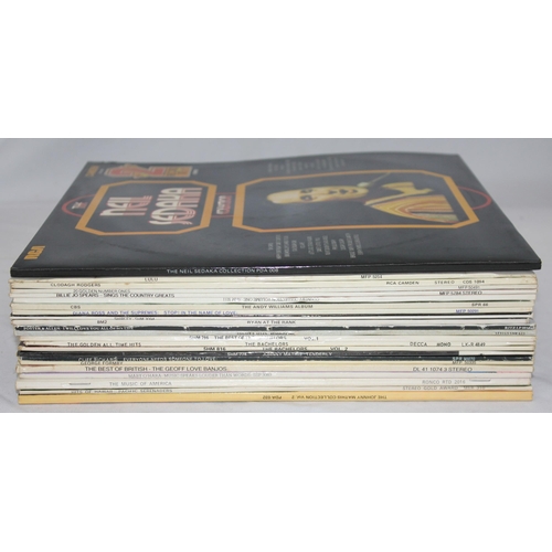 203 - 2 CASES CONTAINING VINYL LP RECORDS