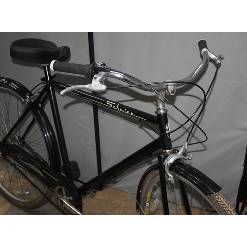 240 - SCHWINN 3 SPEED CRUISER BIKE