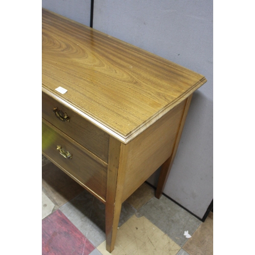 263 - INLAID 4-DRAWER CHEST ON TAPERED SUPPORT