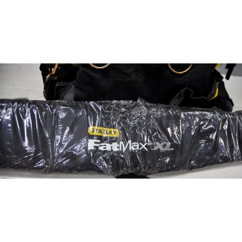 309 - STANEY FATMAX TOOL BAG WITH TOOLS & NEW FATMAX XL CARRIER