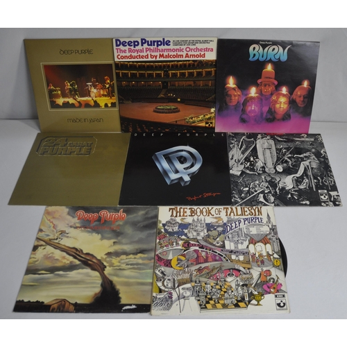 317 - 18 VINYL LP RECORDS - 15 DEEP PURPLE, 3 THIN LIZZY