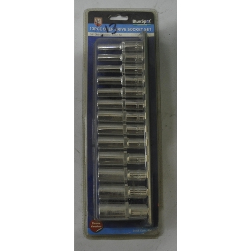 178 - 7 VARIOUS SOCKET, SPANNER AND EXTENSION BAR SETS