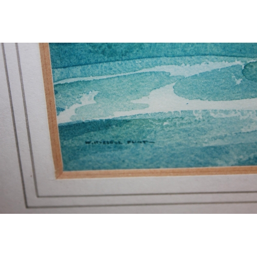 35 - FRAMED OIL ON CANVAS, WATERCOLOUR PAULINE FAIRDOUGH AND 2 WATERCOLOURS/PRINTS WILLIAM FLINT -  ... 