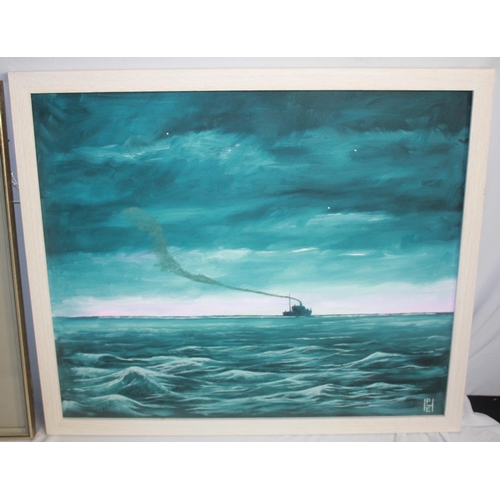 35 - FRAMED OIL ON CANVAS, WATERCOLOUR PAULINE FAIRDOUGH AND 2 WATERCOLOURS/PRINTS WILLIAM FLINT -  ... 