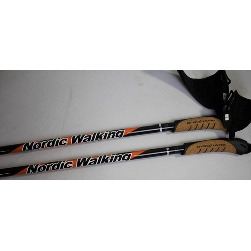 41 - PAIR OF B-SQUARE CARBON COMPOSITE NORDIC WALKING POLES