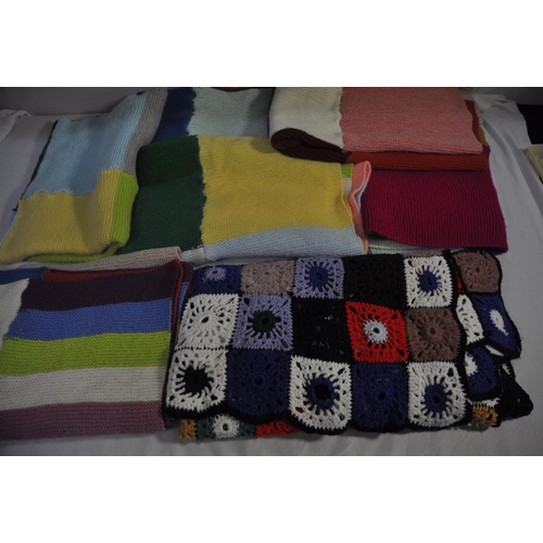 48 - BUNDLE OF CROCHET BLANKETS