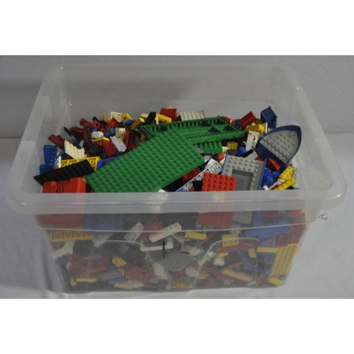 61 - CRATE OF LEGO