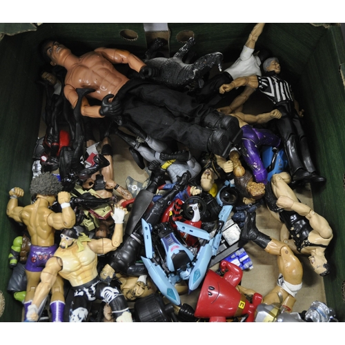 70 - 2 BOXES OF FIGURES AND TOYS